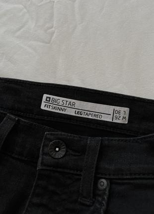 Черные джинсы скинни skinny на высокой посадке4 фото