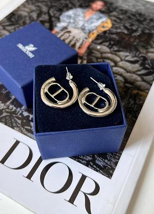 Брендовые серьги в стиле диор, dior🔥