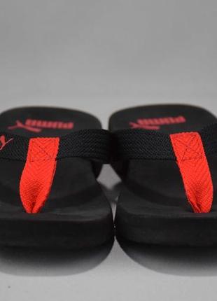 Puma flip вьетнамки шлепанцы сандалии мужские. оригинал. 43 р./28 см.4 фото