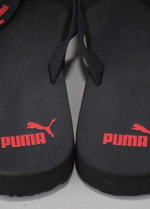 Puma flip вьетнамки шлепанцы сандалии мужские. оригинал. 43 р./28 см.6 фото
