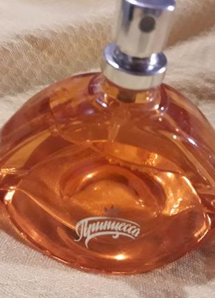 Детские духи туалетная вода принцеса яркие ребёнку ораньжевые