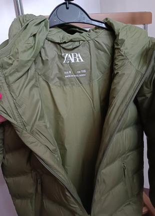 Легкая демисезонная куртка от zara6 фото
