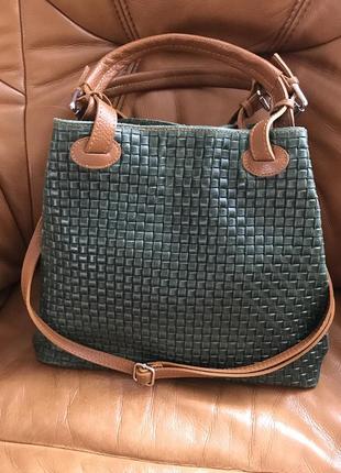 Borsetta GUESS Katey Croc Flap Shoulder Bag HWCB84 94190 LGR