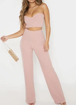 Брючные брюки широкие