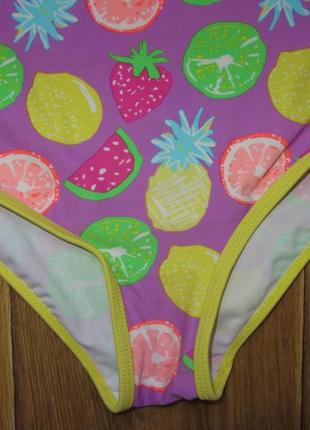 Модный красивый сплошной слитный слитный купальник с фруктами yd для девочки 2-3 года 983 фото