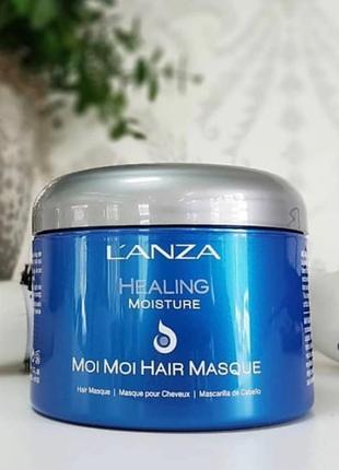 Інтенсивна зволожуюча маска мої мої lʼanza healing moisture moi moi hair masque