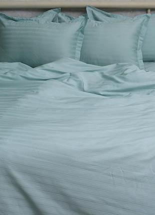 Комплект постільної білизни двоспальний, тканина страйп-сатин2 фото