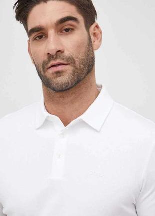 Hugo boss елегантна брендова великого розміру чоловіча футболка поло3 фото