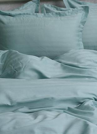 Комплект постельного белья семейный, ткань страйп-сатин2 фото