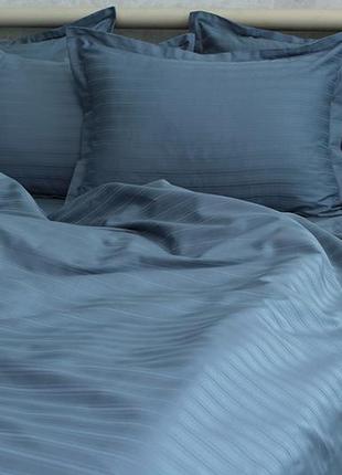 Комплект постільної білизни двоспальний, тканина страйп-сатин5 фото