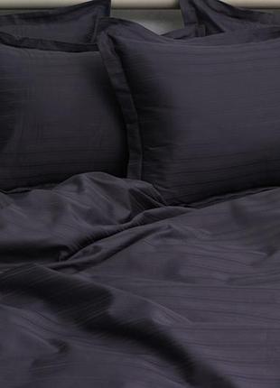 Комплект постельного белья семейный, ткань страйп-сатин3 фото