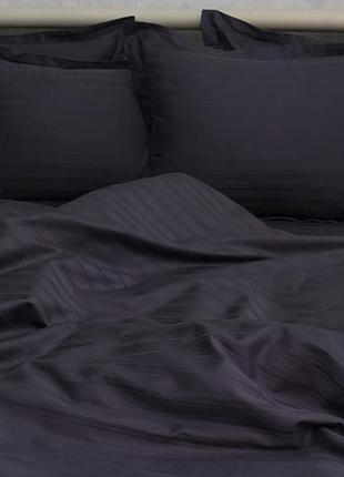 Комплект постельного белья семейный, ткань страйп-сатин4 фото