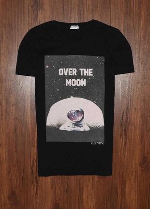 Valentino over the moon t-shirt мужская премиальная футболка валентино