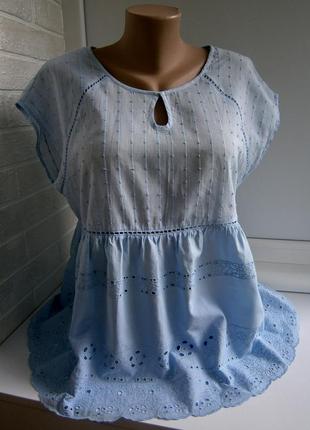 Красивая женская блуза из шитья. marks & spencer2 фото