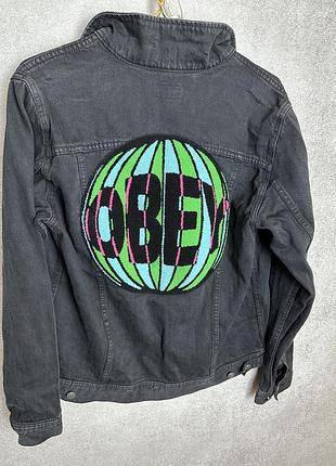 Джинсовая куртка от obey 2
