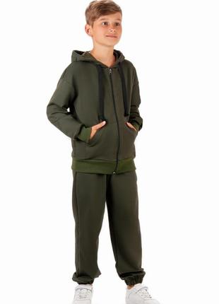Спортивний костюм підлітковий, спортивный костюм черный, спортивний костюм хакі5 фото