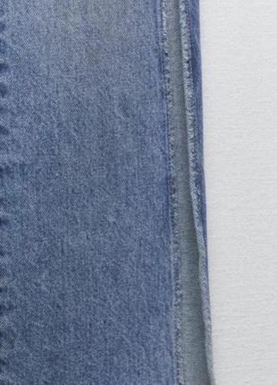 Zara patchwork denim skirt  ⁇  юбка в стиле петчворк зара5 фото