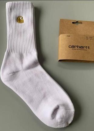 Носки кархарт белые, носки carhartt высокие шкарпетки2 фото
