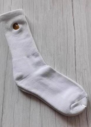 Носки кархарт белые, носки carhartt высокие шкарпетки4 фото
