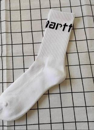 Носки кархарт белые, носки carhartt высокие шкарпетки7 фото