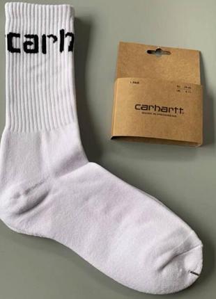 Носки кархарт белые, носки carhartt высокие шкарпетки3 фото