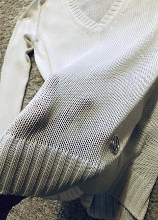 Кофточка, джемпер, лонгслив armani jeans оригинал,cotton,размер s,м9 фото