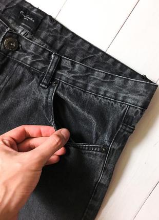 Мужские летние повседневные серые джинсовые шорты pierre cardin пьер карден. размер m l6 фото