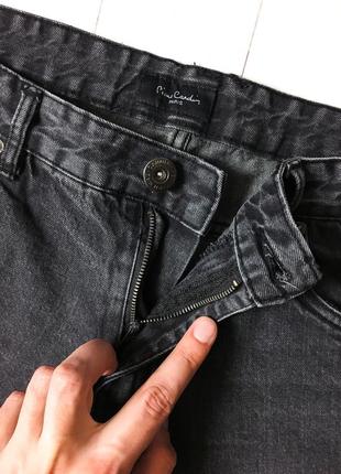 Мужские летние повседневные серые джинсовые шорты pierre cardin пьер карден. размер m l5 фото