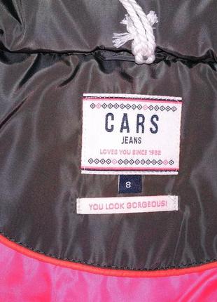 Яркая зимняя куртка от cars jeans sanny размер 810 фото