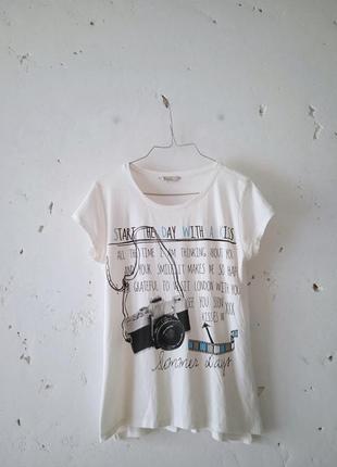 Стильная качественная футболка с надписью