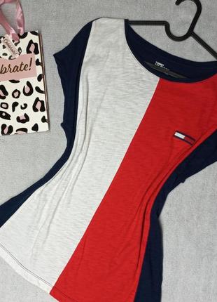 Женская брендовая футболка кимоно tommy hilfiger размер s-m