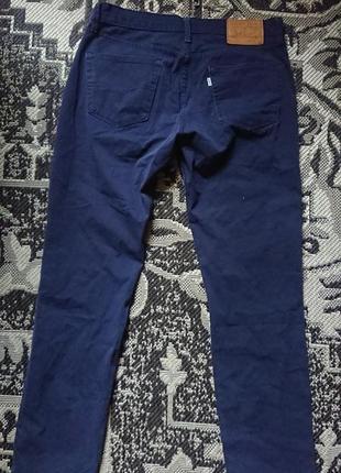 Брендові фірмові стрейчеві джинси levi's 511 premium,оригінал, розмір 34/32.