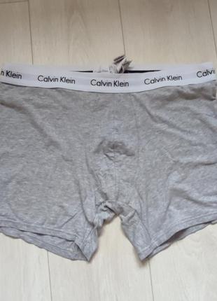 Трусы базовые боксерки коттоновые calvin klein xl 14 42