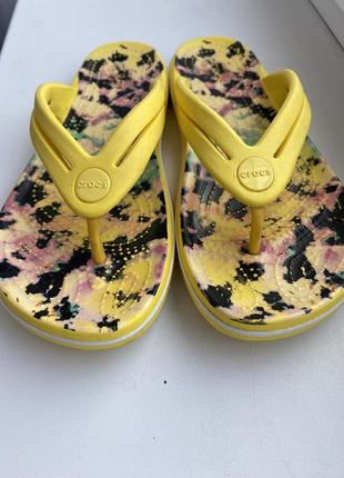 Crocs w5 шлепки, вьетнамки