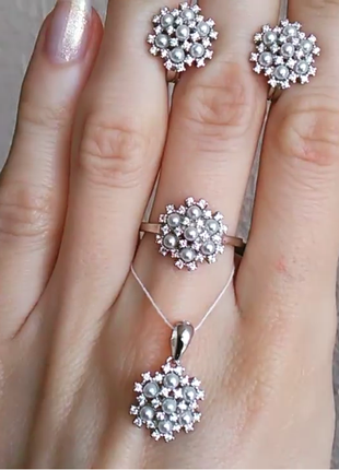 Каблучка, срібло 925 проби3 фото