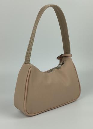 👜 prada re-edition 2005 beige4 фото