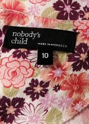 Брендова сукня nobody s child, 100% віскоза, розмір 10/38 або м7 фото