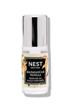 Nest new york madagascar vanilla perfume oil парфюмированное масло, 3 мл