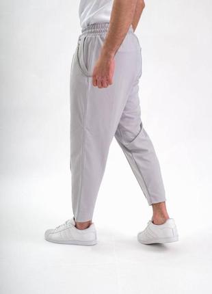 Брюки мужские базовые серые турция / штаны чоловічі базові штани сірі турречина2 фото