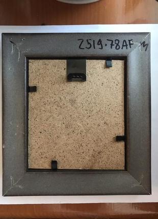 Багетна рамка 7х8 см (вікно 6х7 см ,багетний профіль 25х19 мм)9 фото