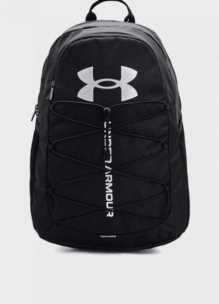 Рюкзак ua hustle sport backpack чорний уні 32х47х19 см (1364181-001)