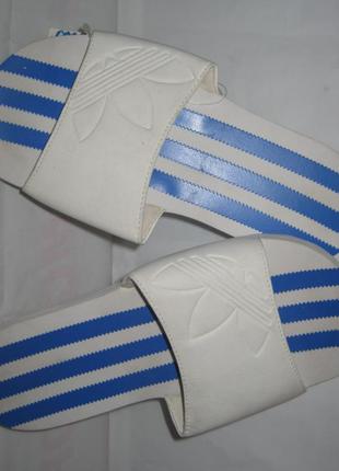 Сланці шльопанці adidas trefoil slide4 фото