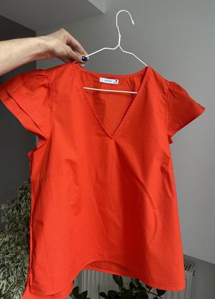 Женская блуза красная reserved3 фото