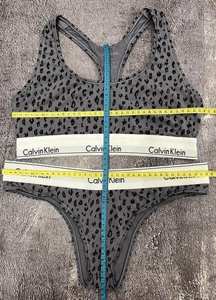 Комплект белья calvin klein трусики трусы бюст бюстгальтер9 фото