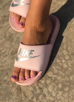 Тапочки nike літні, тапки new balance тапки найк сандалі-босоніжки nike сандали adidas adilette на лето сандали найк босоножки адидас5 фото