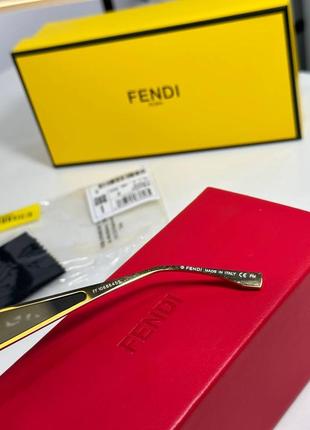 Очки солнцезащитные женские брендовые в стиле фенди fendi2 фото