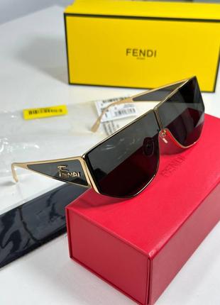 Очки солнцезащитные женские брендовые в стиле фенди fendi