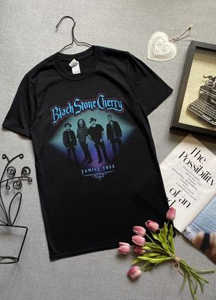 Футболка унисекс family tree photo autumn tour 2019 черная хлопок натуральная black stone cherry