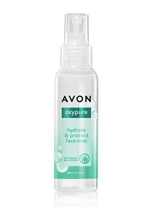 Спрей-вуаль для обличчя «чистий кисень» oxygen avon 100 ml
