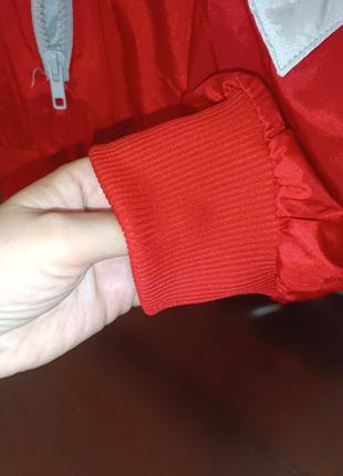 Легкая спортивная куртка / ветровка бренда adidas большого размера3 фото